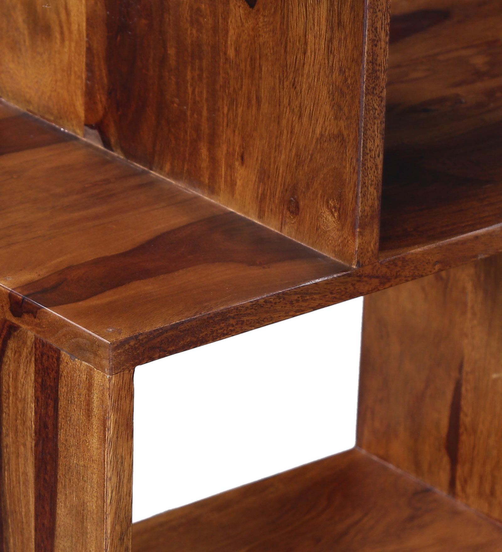 Fothmon Book Shelf Unit in Provincial Teak Finish